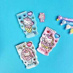 Lovely Unicorn Spiralli Not Defteri 12li paket
