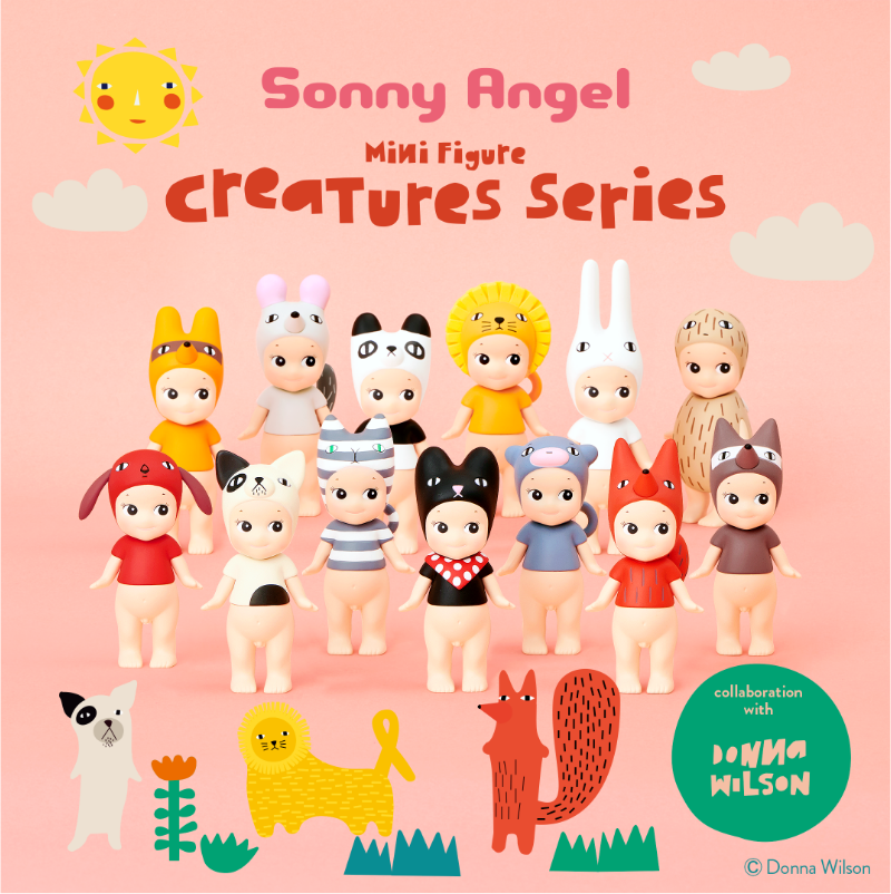 Sonny Angel Creatures Mini Figür - 12li paket