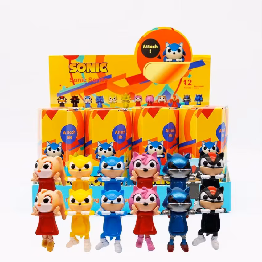 Sonic Hippers Mini Figür - 12li paket