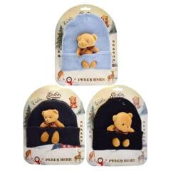 Sasta Peluş Bere 10Adet