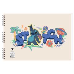 Stitch Resim Defteri 17x25 15 Yaprak - 4 Adet