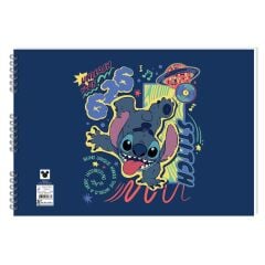 Stitch Resim Defteri 17x25 15 Yaprak - 4 Adet
