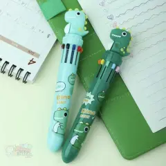 Dino 10 Renk Çok Renkli Tükenmez Kalem - 36lı Kutu